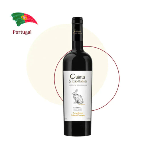 Bottle of Quinta S. Joao Batista Cabernet Sauvignon  Touriga Nacional Reserva